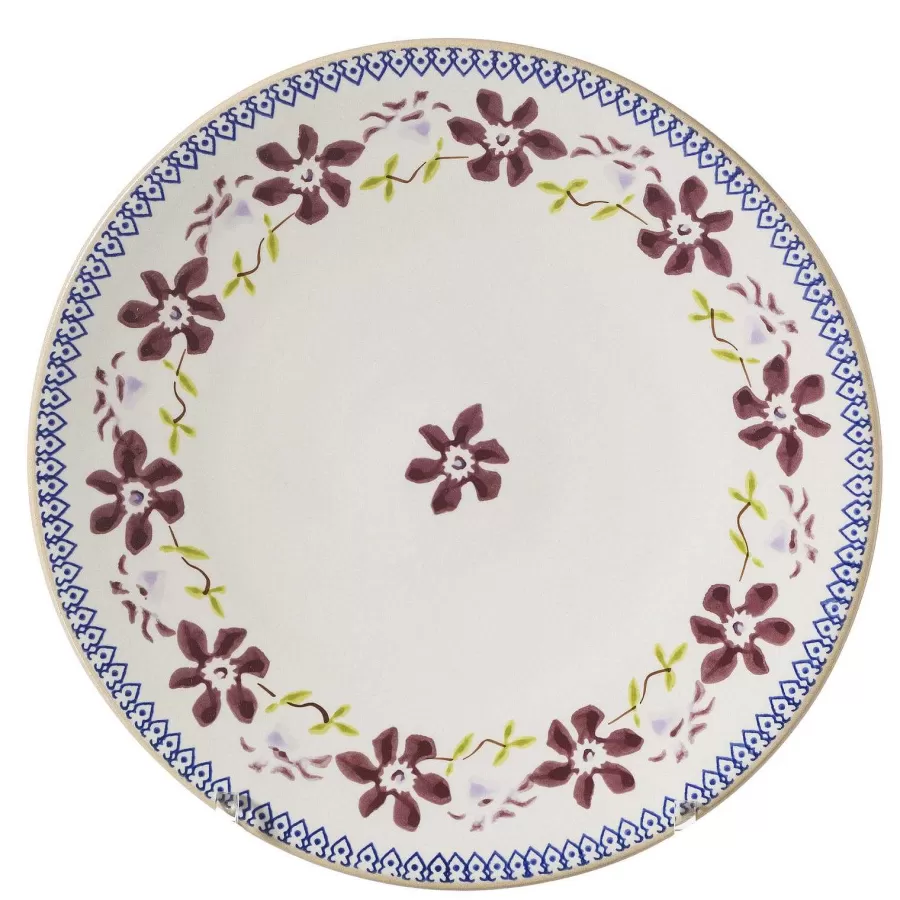 Plates<Nicholas Mosse 2 Everyday Plates Clematis