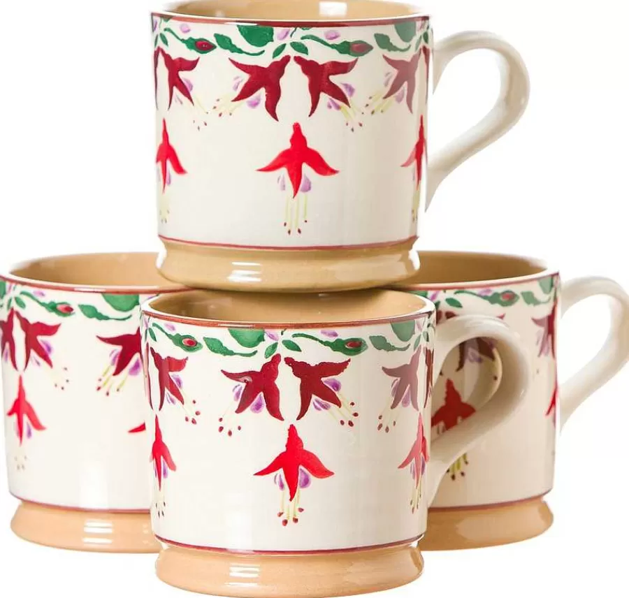 Gift Sets<Nicholas Mosse 4 Large Mugs Fuchsia