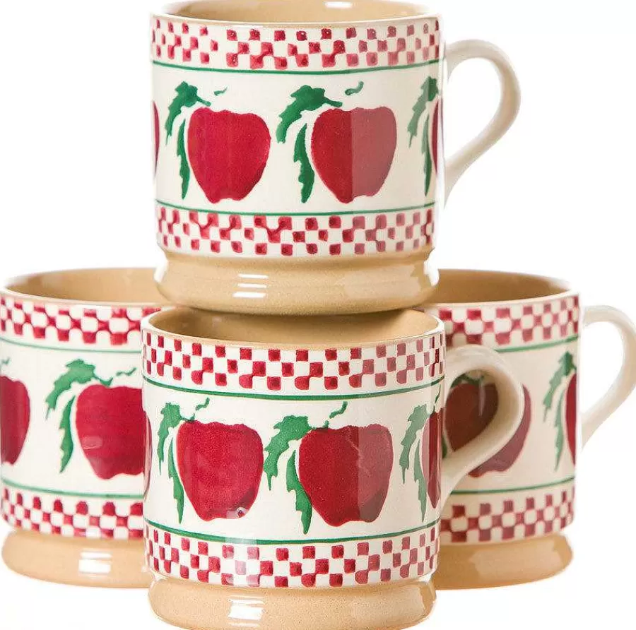 Coffee Addict'S Gifts<Nicholas Mosse 4 Small Mugs Apple