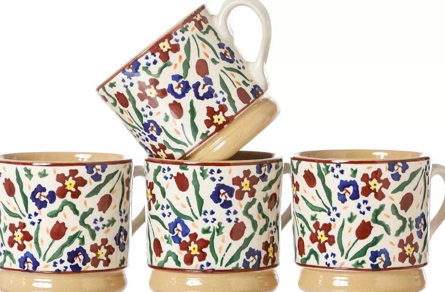 Special Event Gifts<Nicholas Mosse 4 Small Mugs Wild Flower Meadow