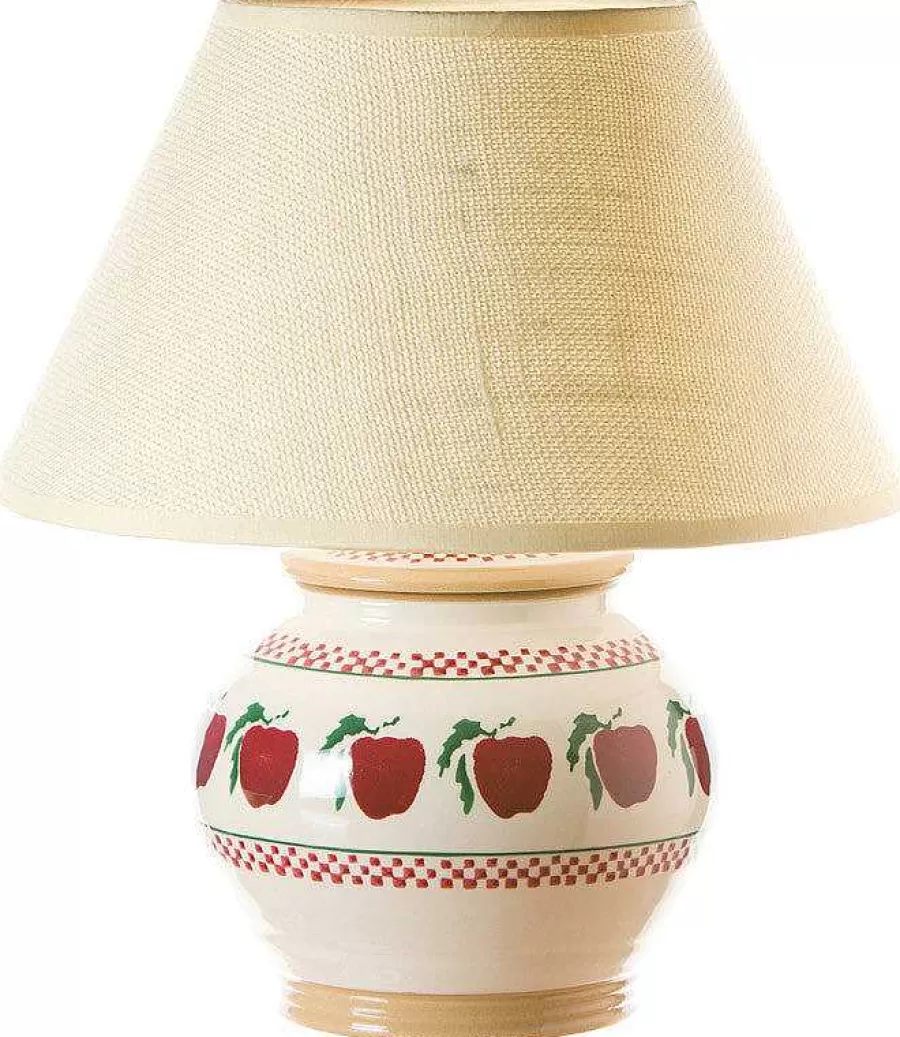 Apple<Nicholas Mosse 5" Lamp Apple Base Only