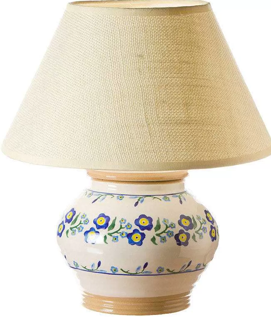 Lamps<Nicholas Mosse 5" Lamp Forget Me Not Base Only