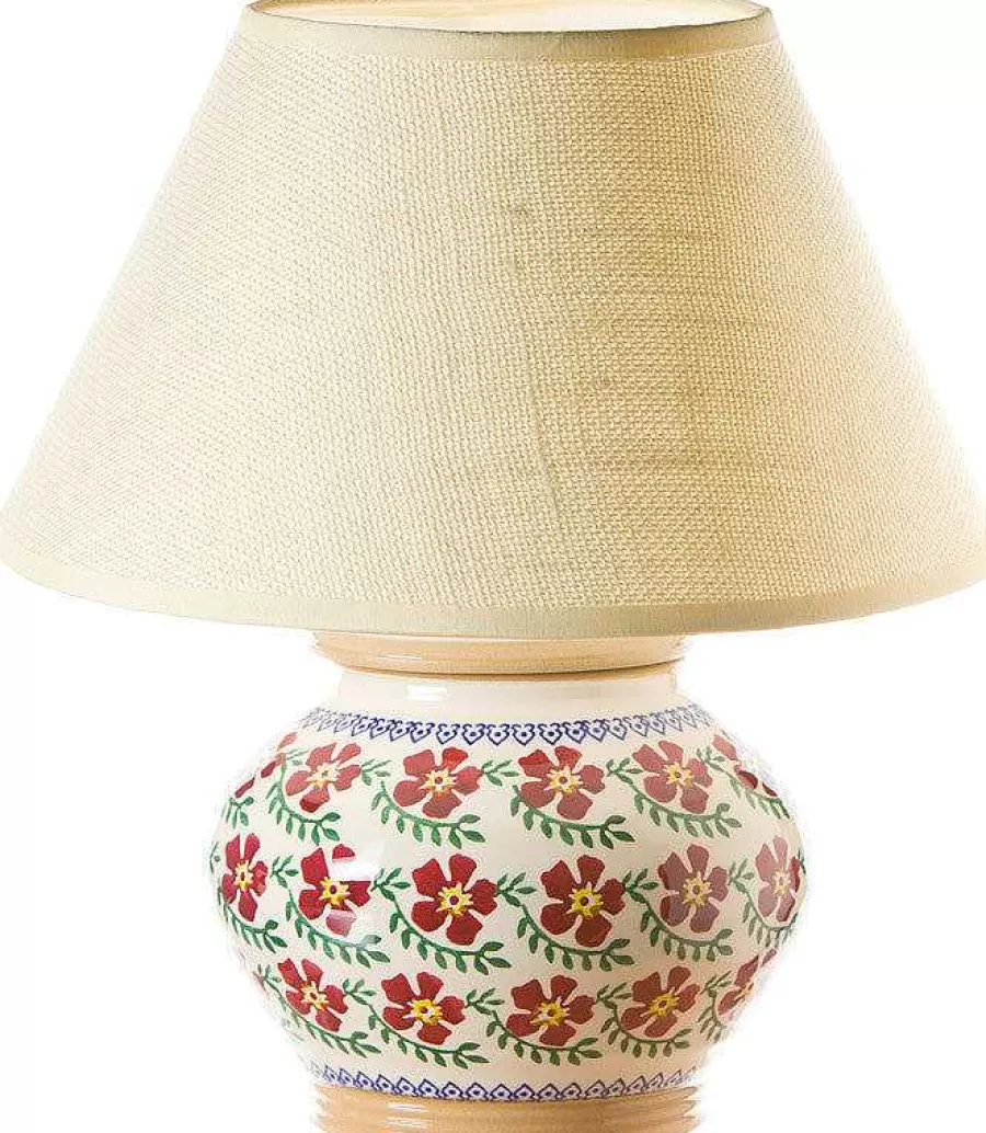 Lamps<Nicholas Mosse 5" Lamp Old Rose Base Only