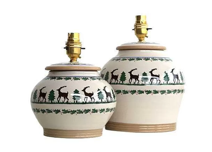 Lamps<Nicholas Mosse 5" Lamp Reindeer Base Only (Eu Fittings)