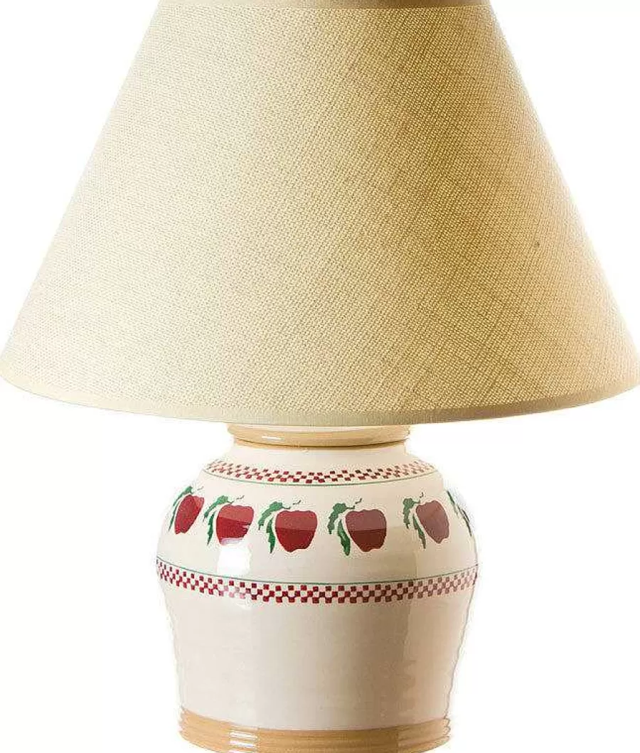 Apple<Nicholas Mosse 7" Lamp Apple Base Only