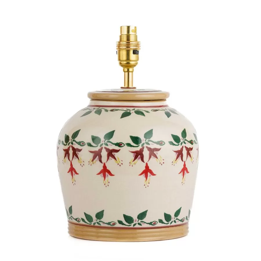 Lamps<Nicholas Mosse 7" Lamp Fuchsia Base Only