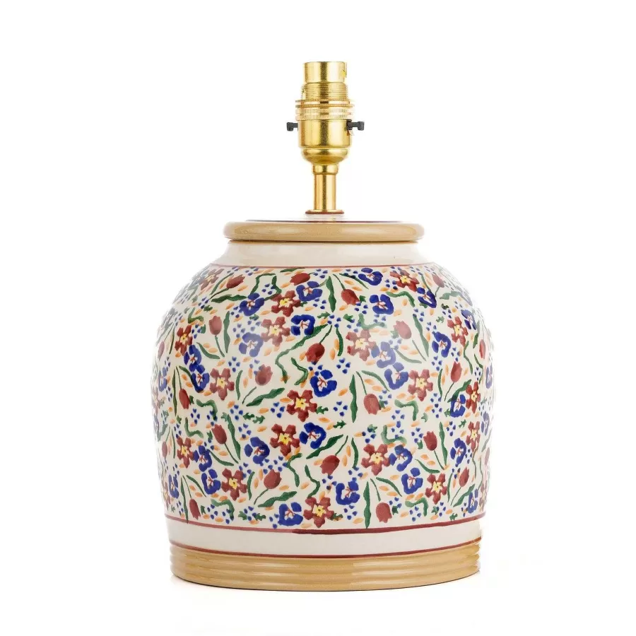 Lamps<Nicholas Mosse 7" Lamp Wild Flower Meadow Base Only