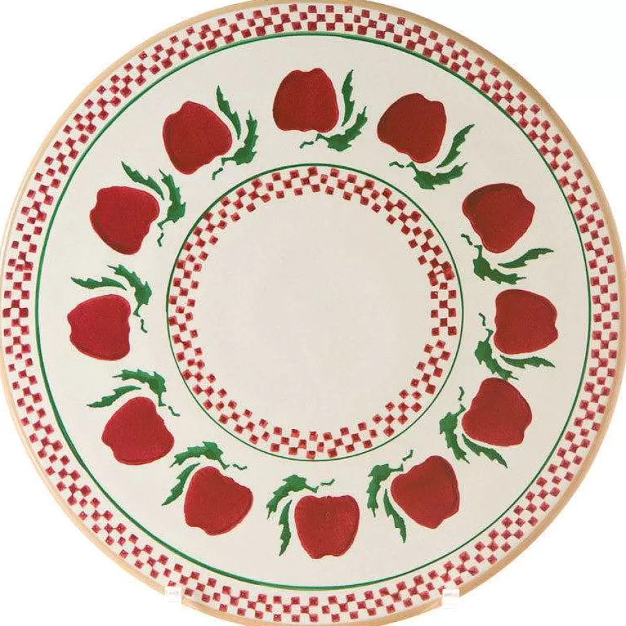 Apple<Nicholas Mosse 9" Footed Cake Plate Apple