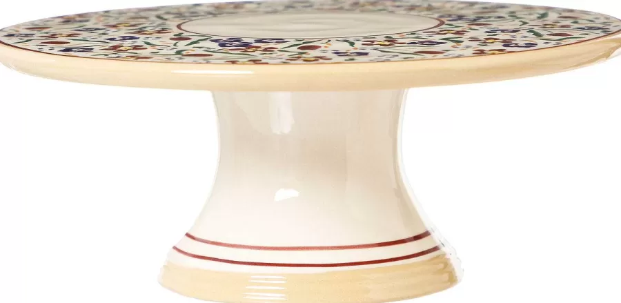 Hostess Gifts<Nicholas Mosse 9" Footed Cake Plate Wild Flower Meadow
