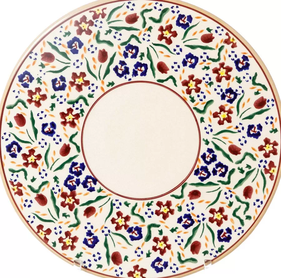 Hostess Gifts<Nicholas Mosse 9" Footed Cake Plate Wild Flower Meadow