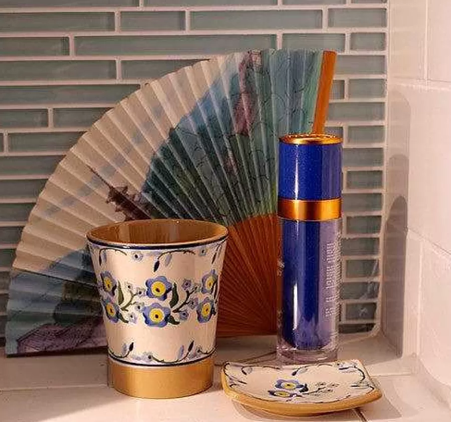 Bathroom Accessories<Nicholas Mosse Beaker Forget Me Not