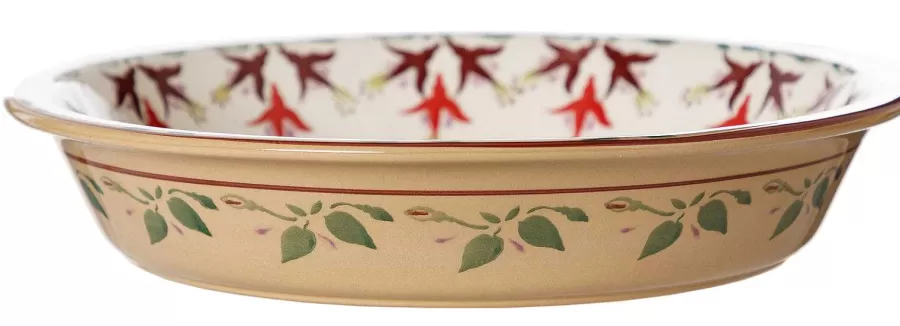 Oven Friendly Dishes<Nicholas Mosse Classic Pie Dish Fuchsia