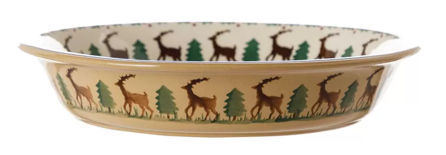 Oven Friendly Dishes<Nicholas Mosse Classic Pie Dish Reindeer