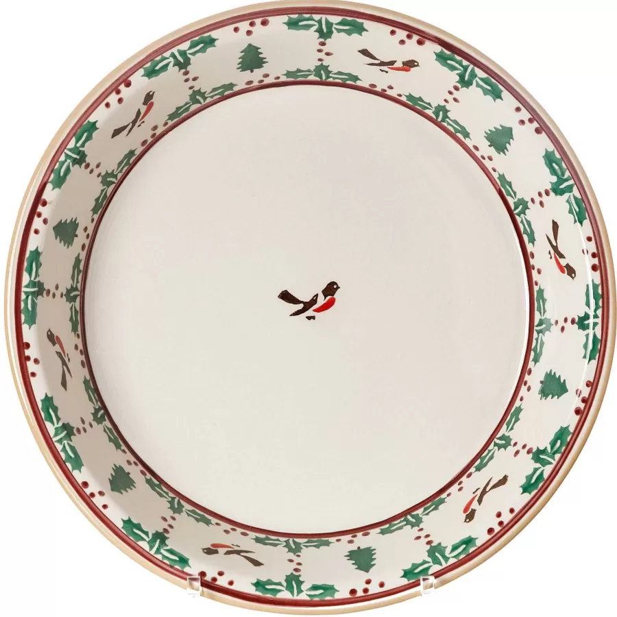 Food Lover'S Gifts<Nicholas Mosse Classic Pie Dish Winter Robin