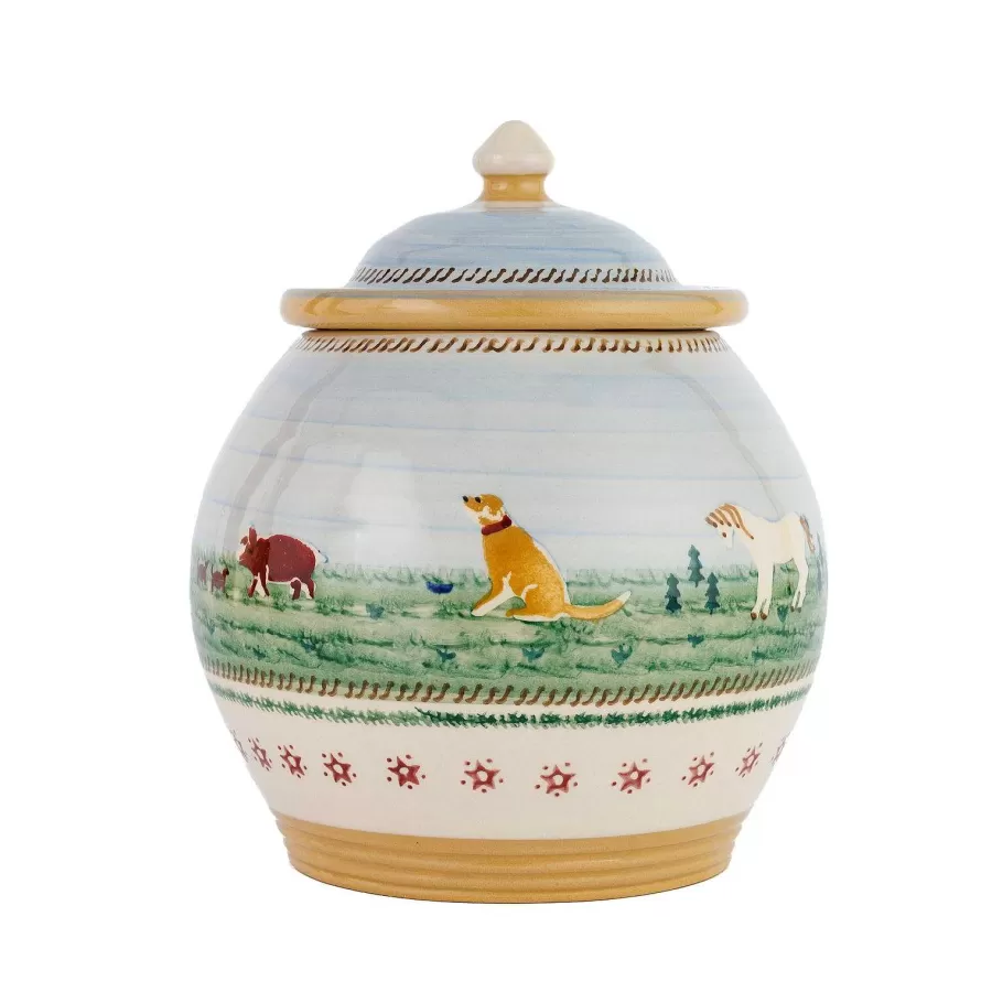 Landscapes<Nicholas Mosse Cookie Jar Assorted Landscape
