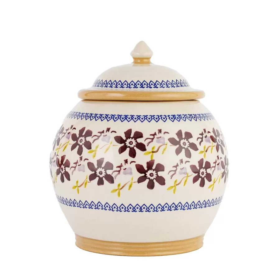 Wedding Gifts<Nicholas Mosse Cookie Jar Clematis