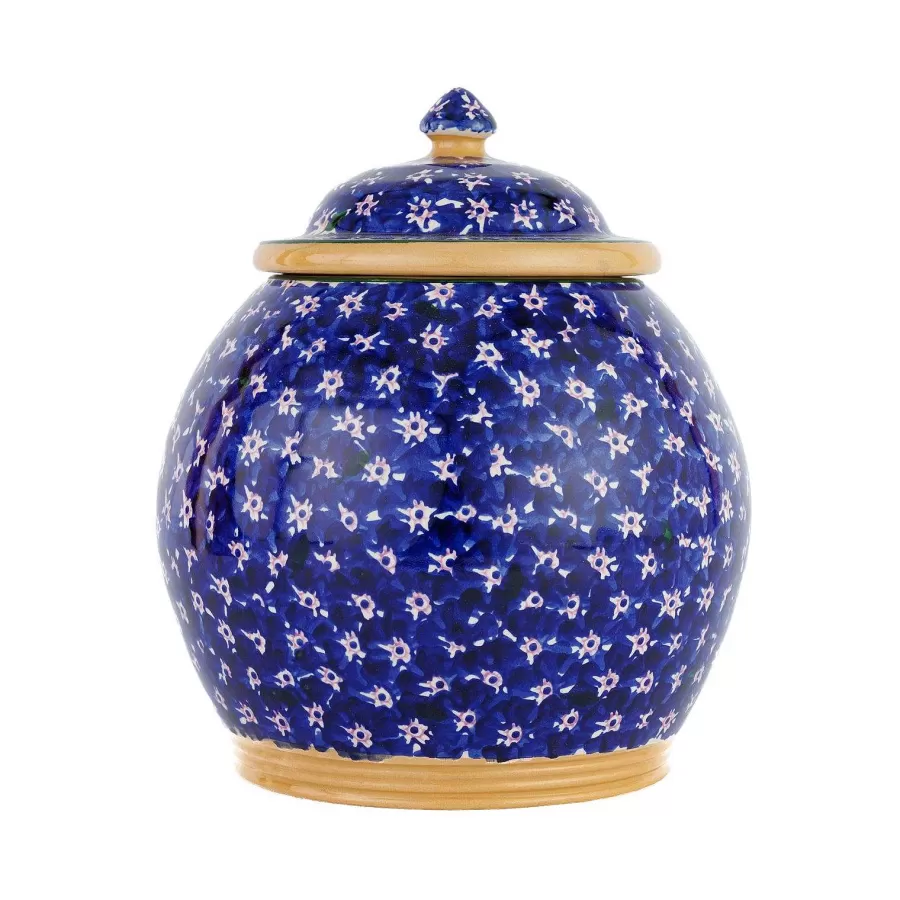 Valentine'S Day<Nicholas Mosse Cookie Jar Lawn Dark Blue