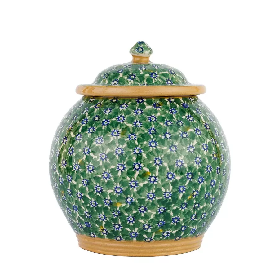 Easter<Nicholas Mosse Cookie Jar Lawn Green