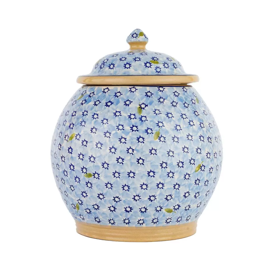 Lawn<Nicholas Mosse Cookie Jar Lawn Light Blue