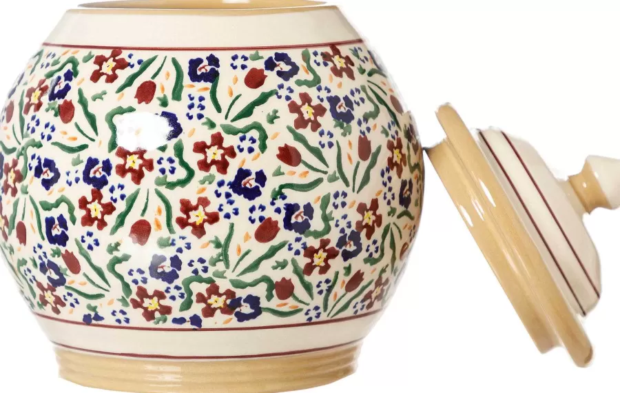 Easter<Nicholas Mosse Cookie Jar Wild Flower Meadow