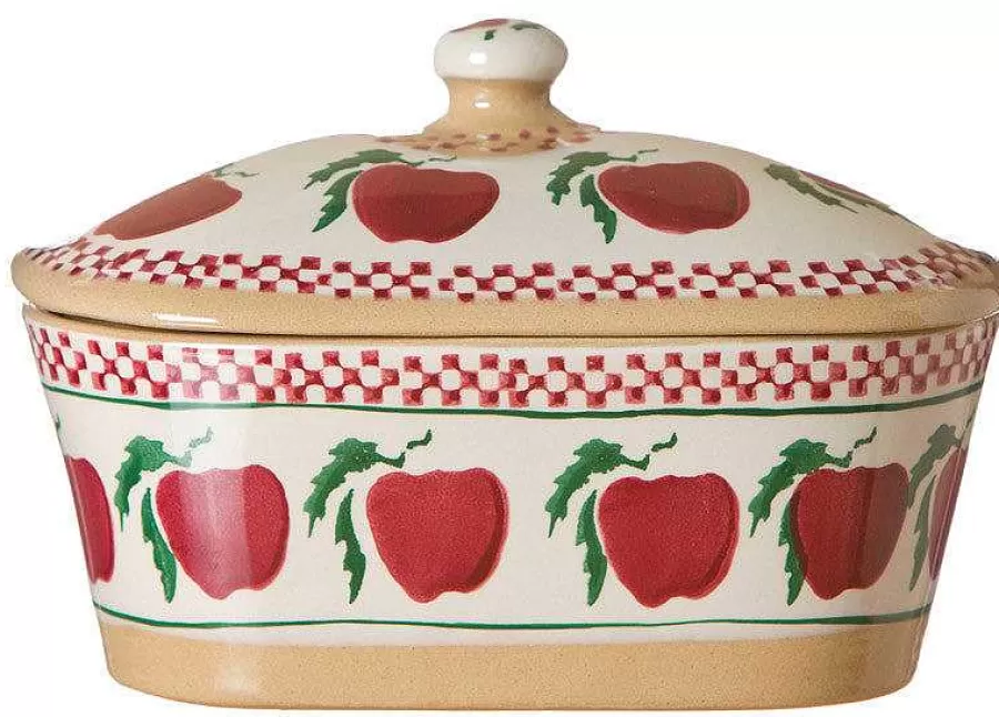 Apple<Nicholas Mosse Covered Butterdish Apple