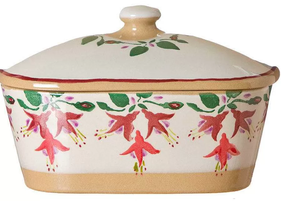 Mother'S Day<Nicholas Mosse Covered Butterdish Fuchsia