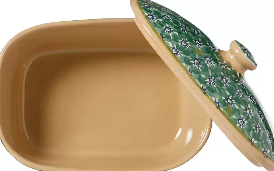 Easter<Nicholas Mosse Covered Butterdish Lawn Green