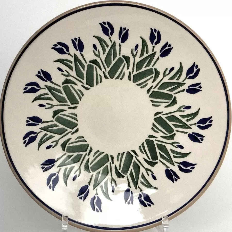 Easter<Nicholas Mosse Everyday Plate Blue Blooms