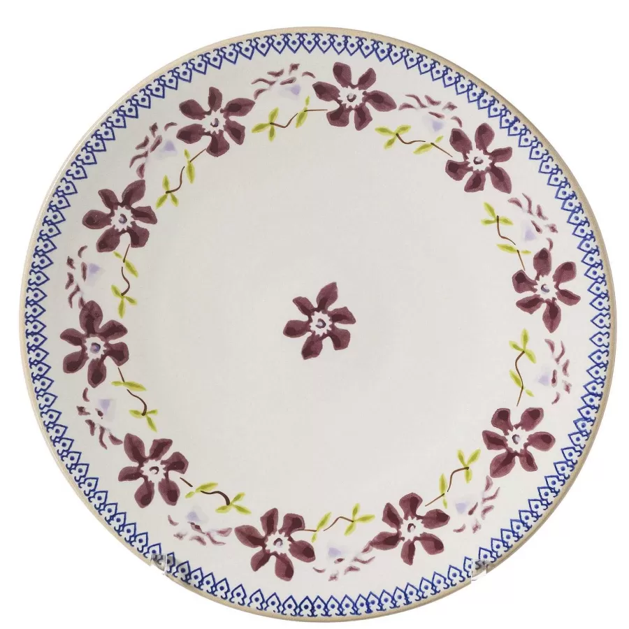 Clematis<Nicholas Mosse Everyday Plate Clematis