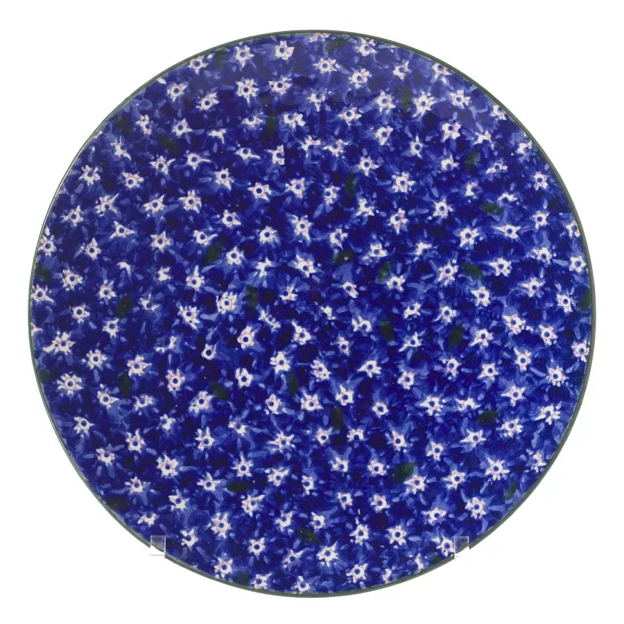 Lawn<Nicholas Mosse Everyday Plate Lawn Dark Blue