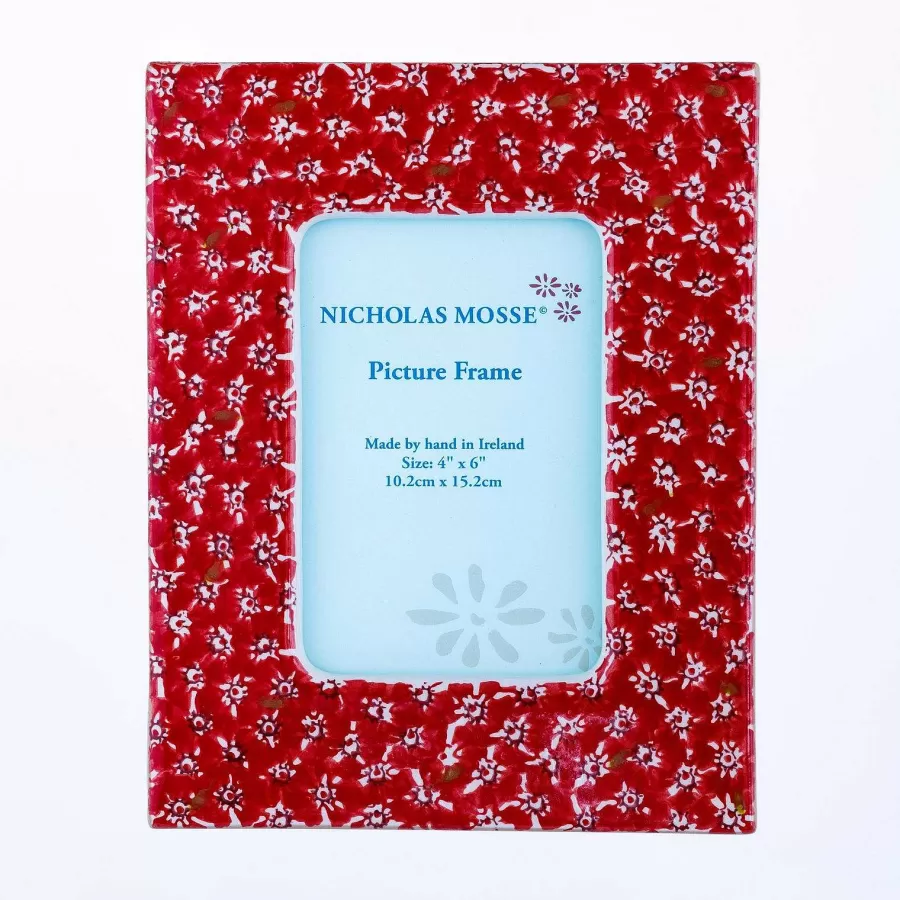New In<Nicholas Mosse Frame Lawn Red