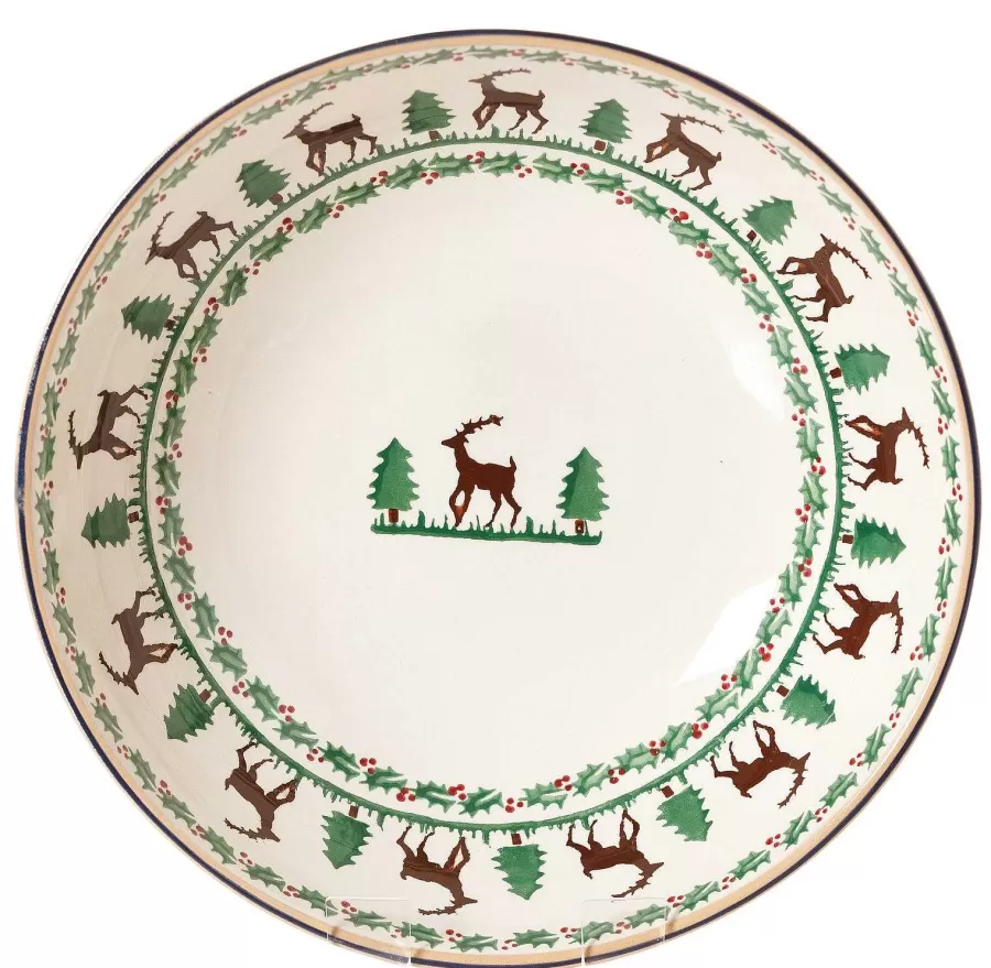 Reindeer<Nicholas Mosse Fruit Bowl Reindeer