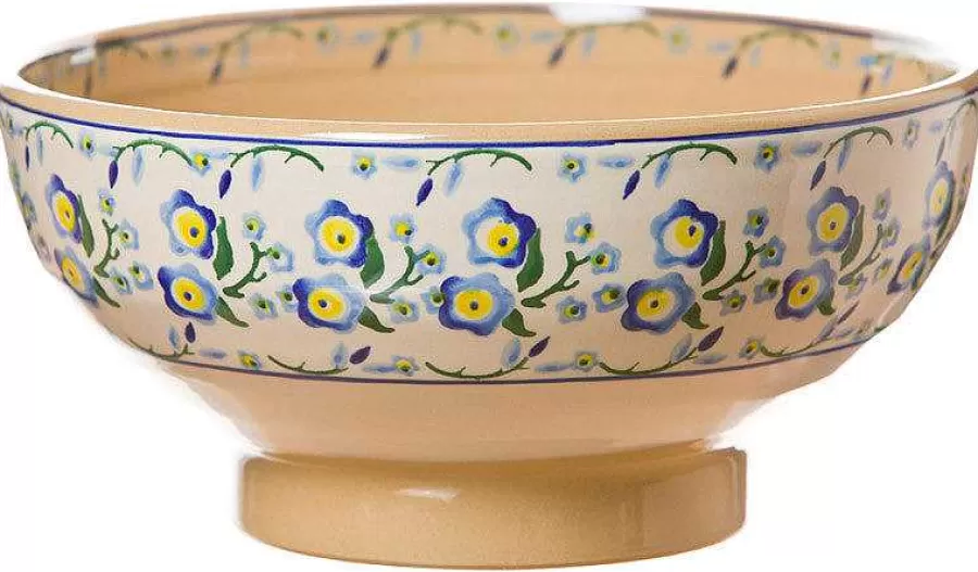 Hostess Gifts<Nicholas Mosse Large Bowl Forget Me Not