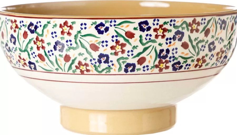 Hostess Gifts<Nicholas Mosse Large Bowl Wild Flower Meadow