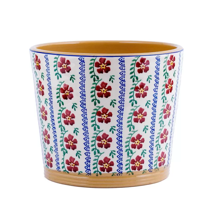 New In<Nicholas Mosse Large Cache Pot Indoor Old Rose