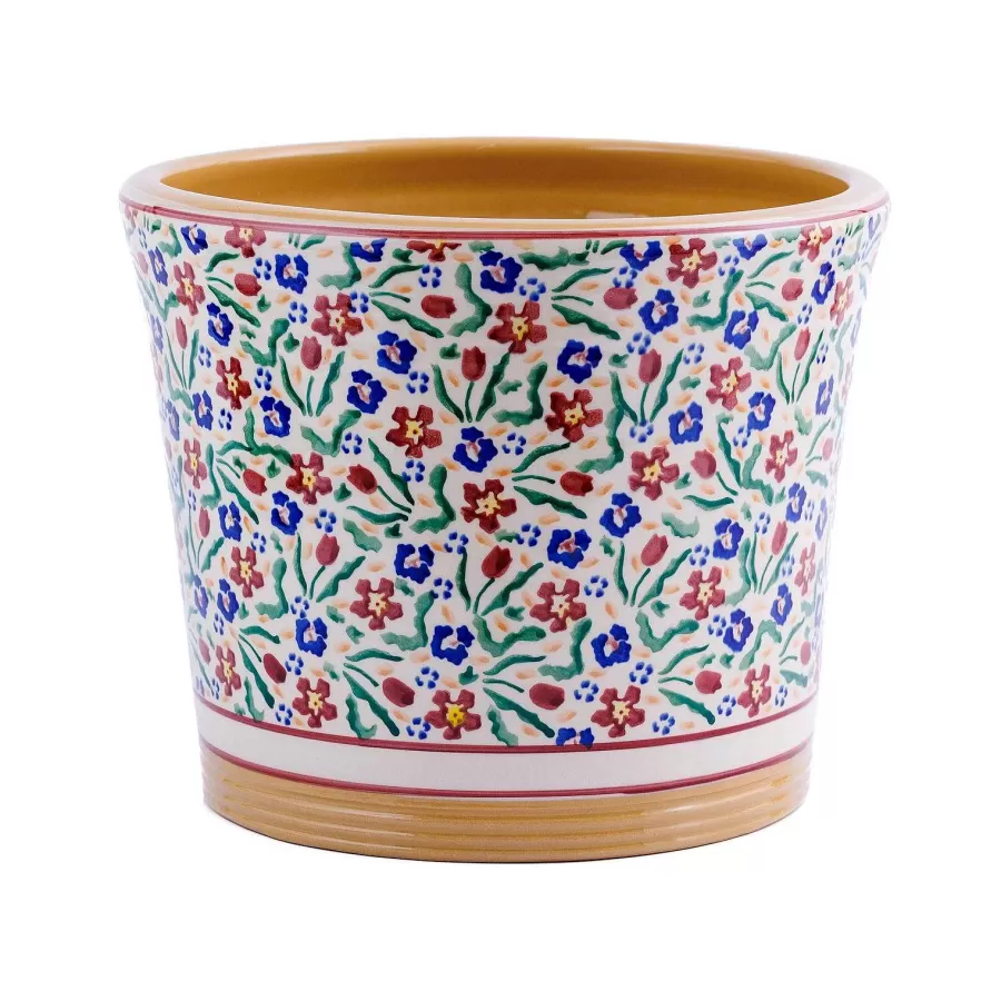 New In<Nicholas Mosse Large Cache Pot Indoor Wild Flower Meadow