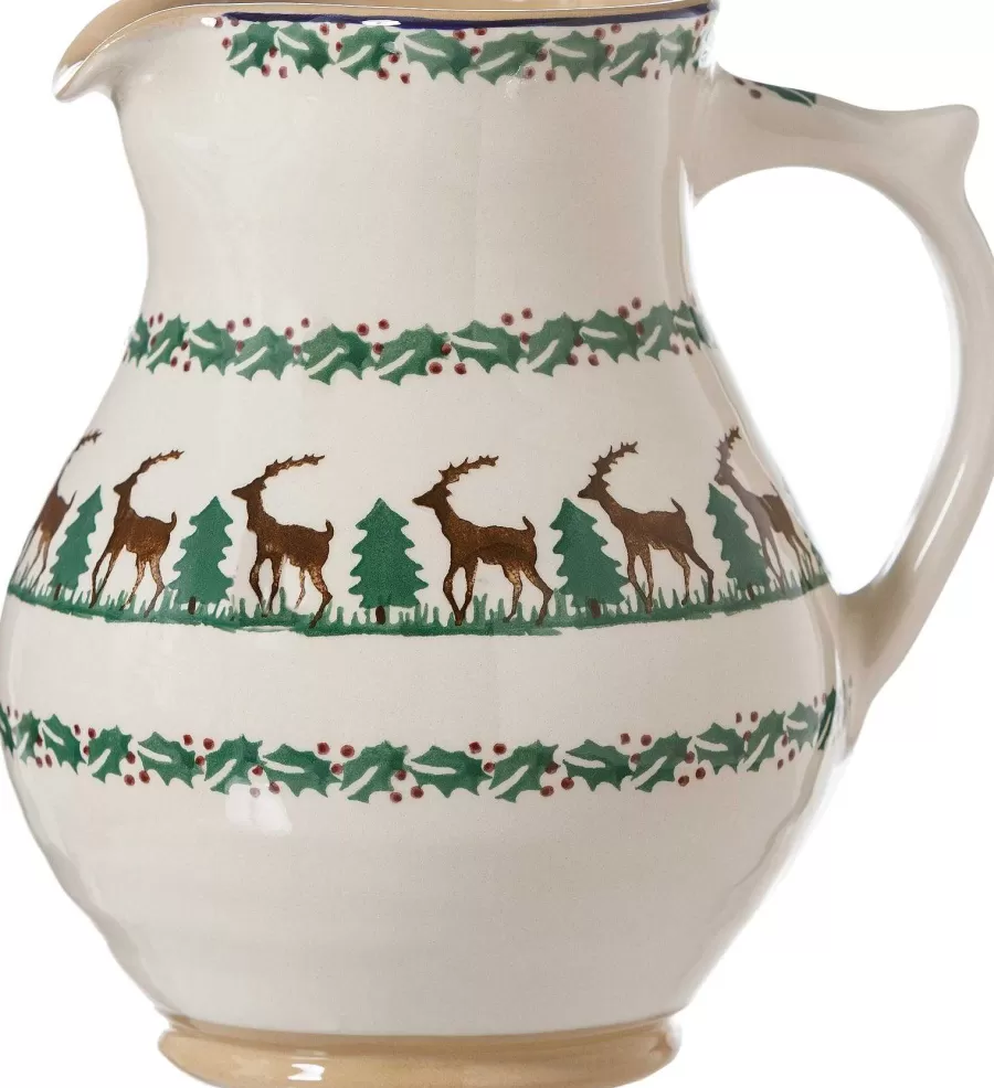 Christmas<Nicholas Mosse Large Jug Reindeer