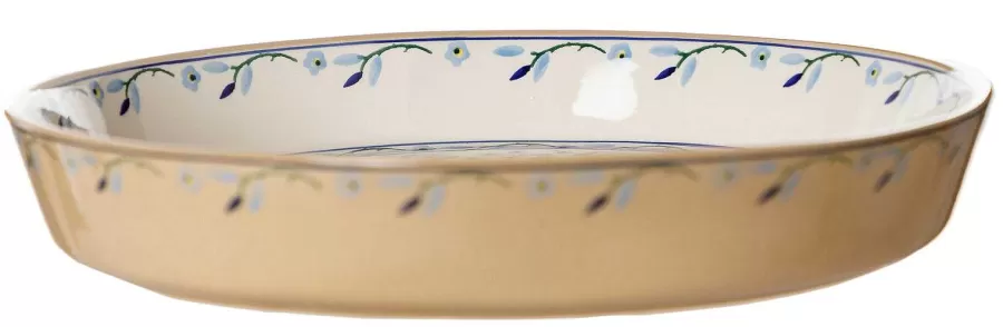 Forget Me Not<Nicholas Mosse Large Quiche Dish Forget Me Not