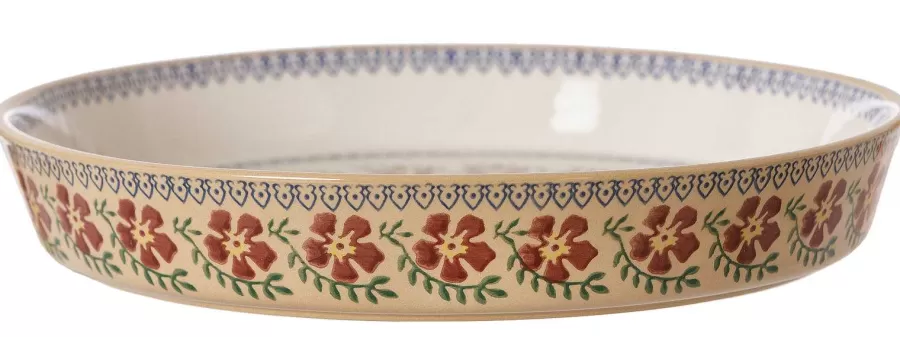 Old Rose<Nicholas Mosse Large Quiche Dish Old Rose