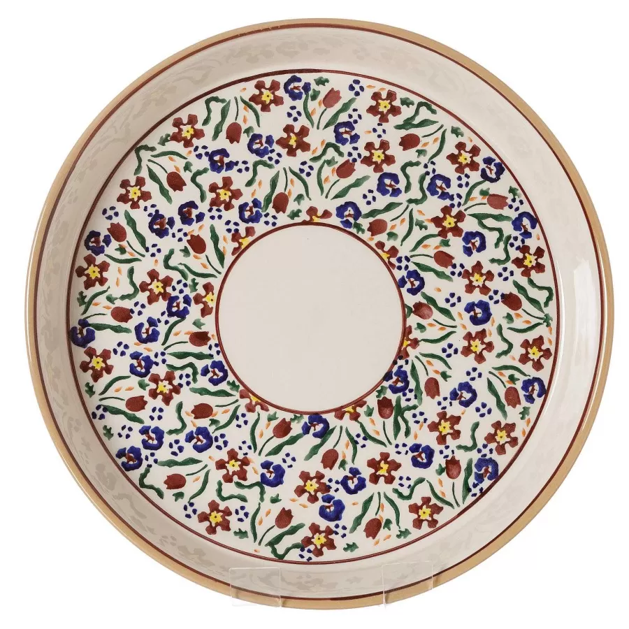 Oven Friendly Dishes<Nicholas Mosse Large Quiche Dish Wild Flower Meadow