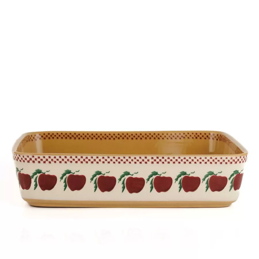Oven Friendly Dishes<Nicholas Mosse Large Rectangular Oven Dish Apple