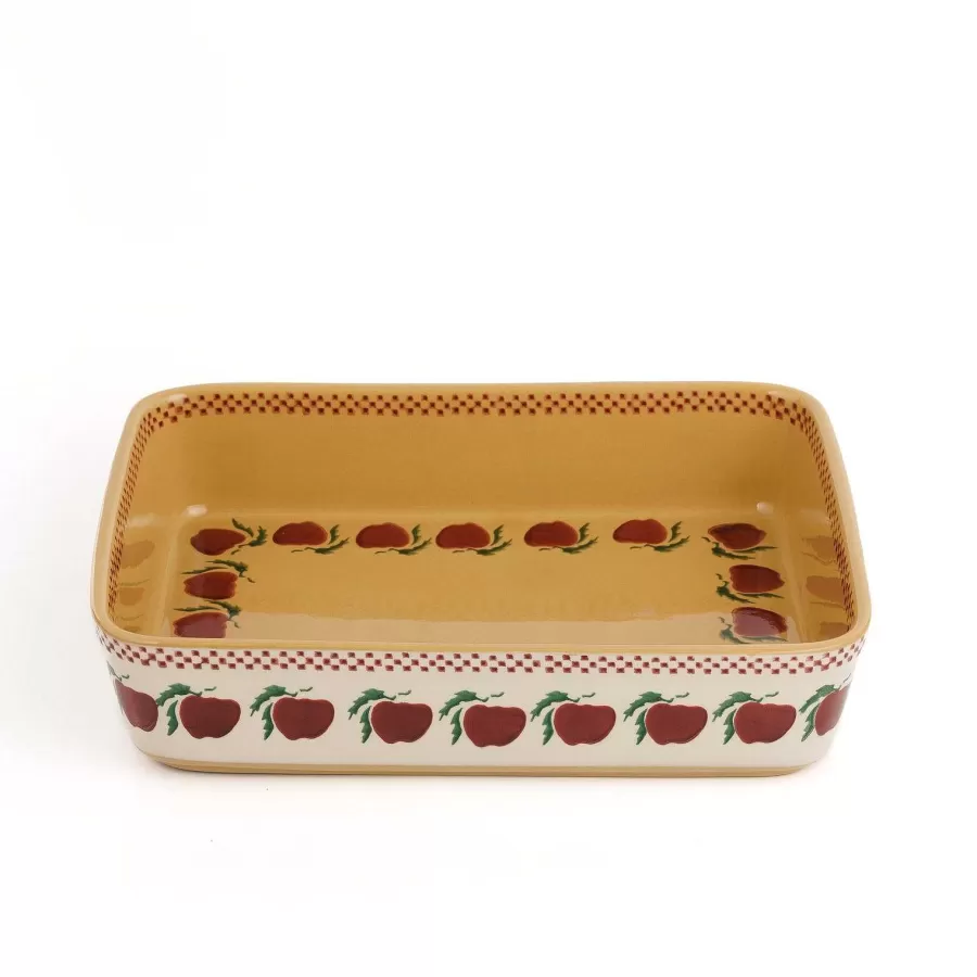 Oven Friendly Dishes<Nicholas Mosse Large Rectangular Oven Dish Apple