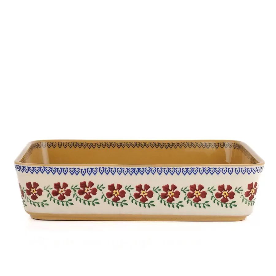 Mother'S Day<Nicholas Mosse Large Rectangular Oven Dish Old Rose