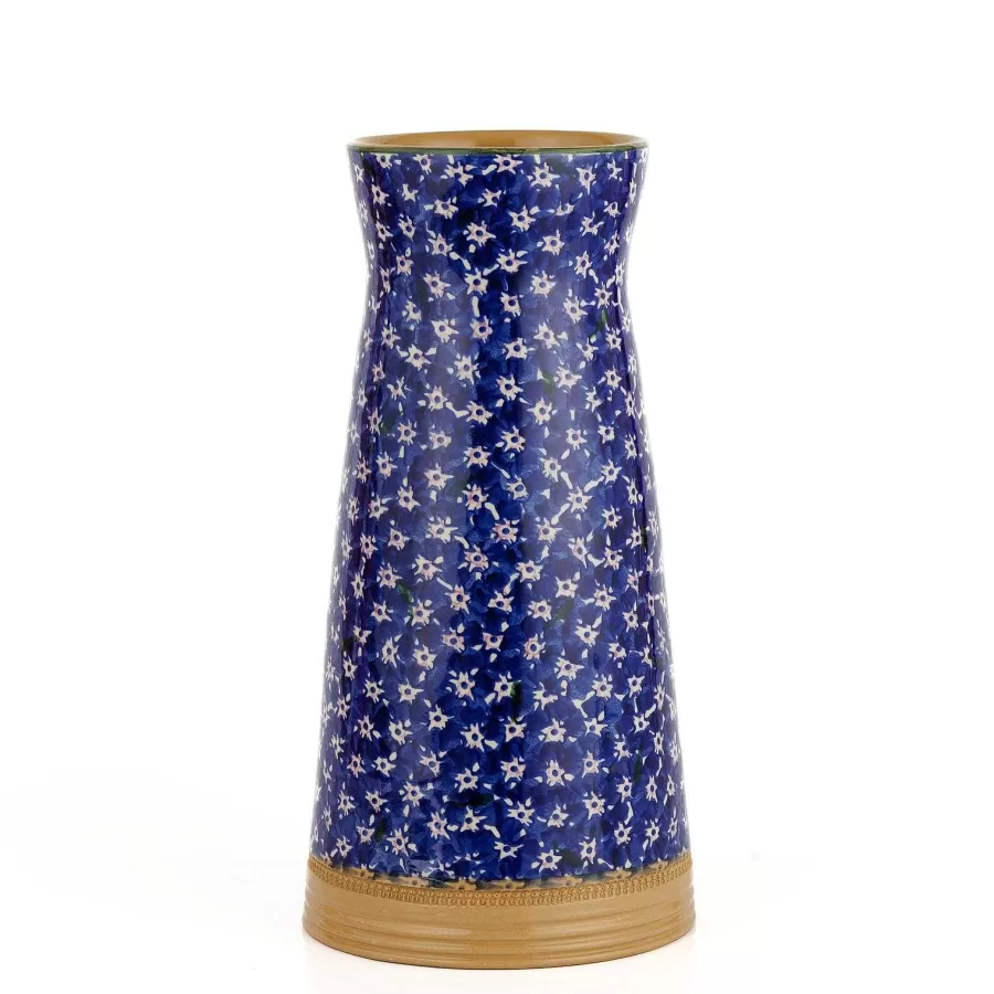 Lawn<Nicholas Mosse Large Tapered Vase Dark Blue Lawn