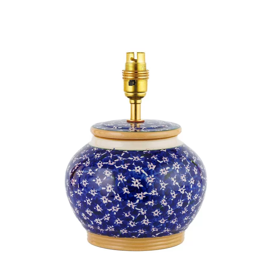 Lawn<Nicholas Mosse Lawn Dark Blue 5" Lamp Base