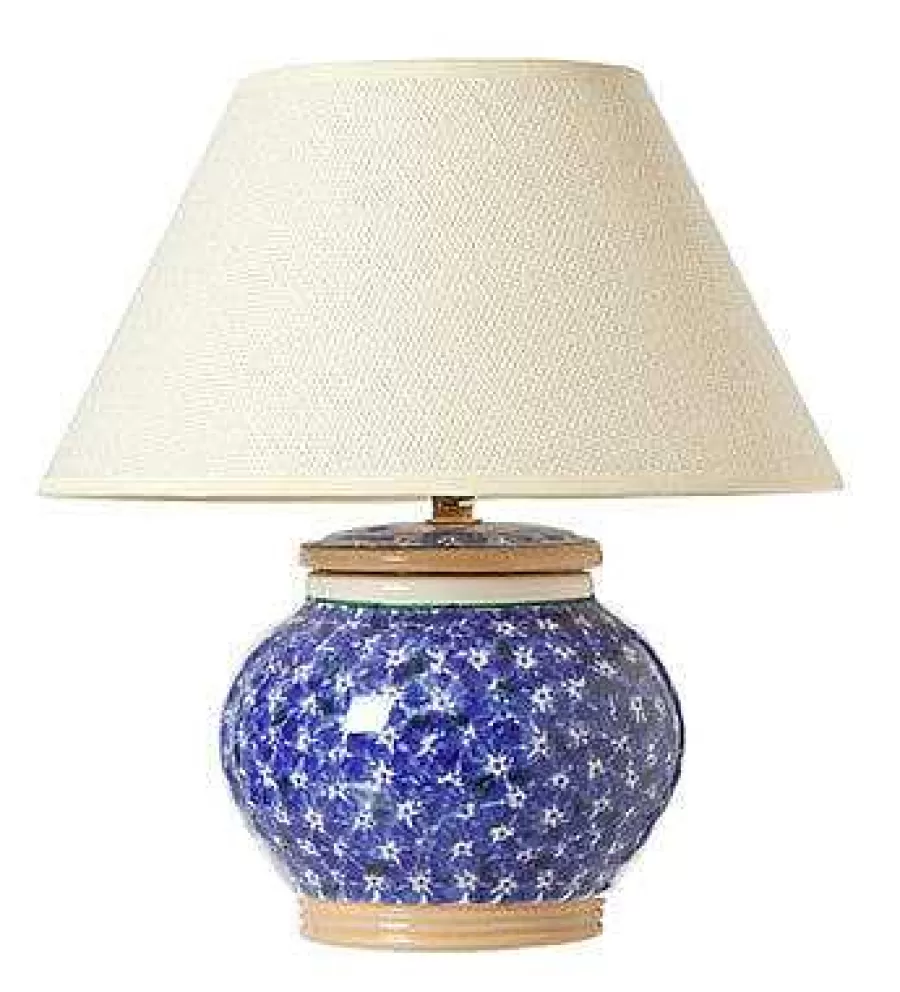 Lawn<Nicholas Mosse Lawn Dark Blue 5" Lamp Base