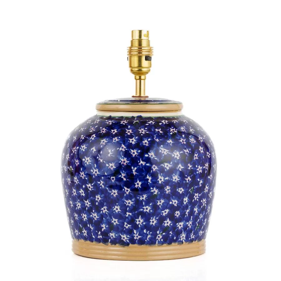 Lawn<Nicholas Mosse Lawn Dark Blue 7" Lamp Base