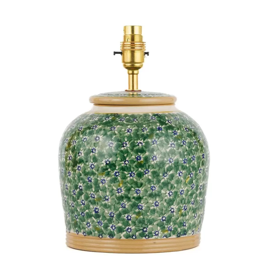 Lawn<Nicholas Mosse Lawn Green 7" Lamp Base