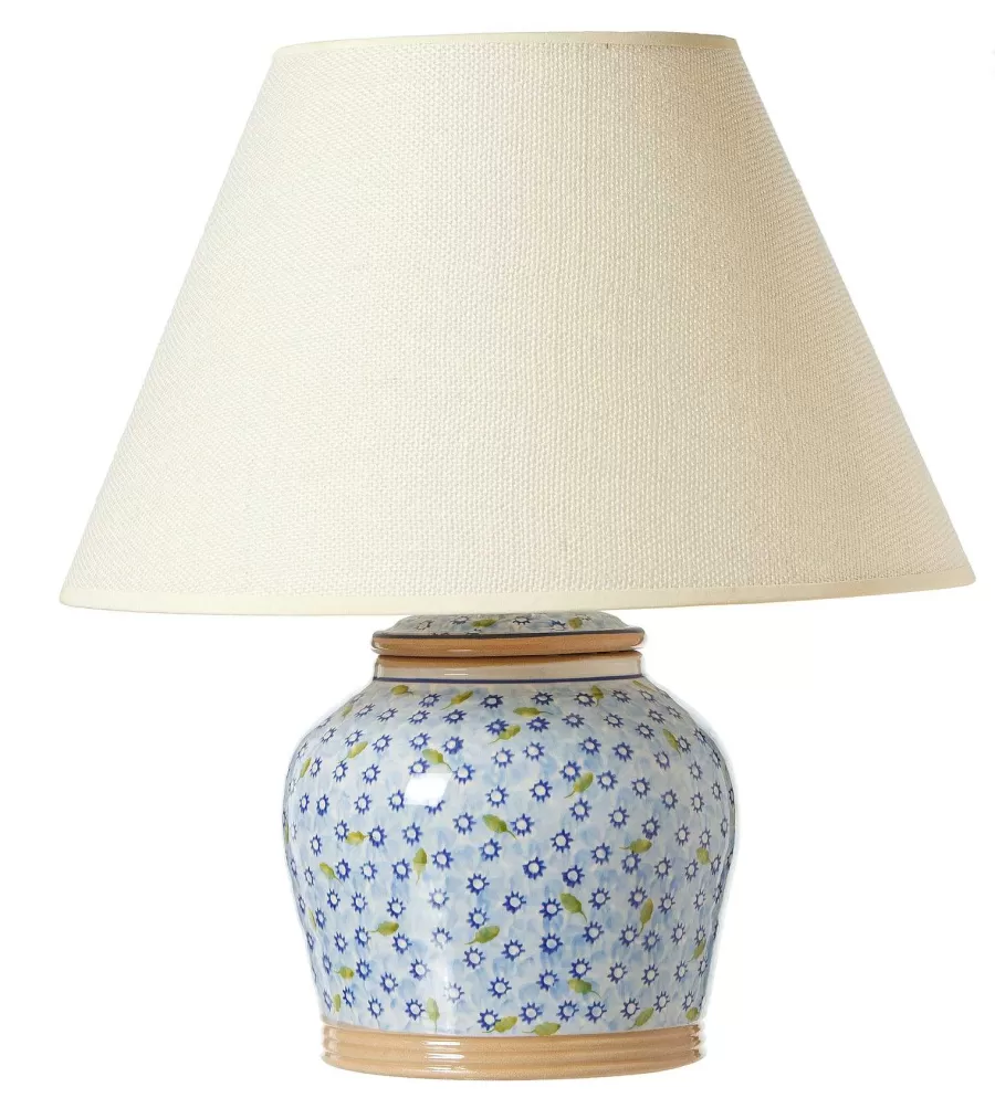 Lawn<Nicholas Mosse Lawn Light Blue 7" Lamp Base