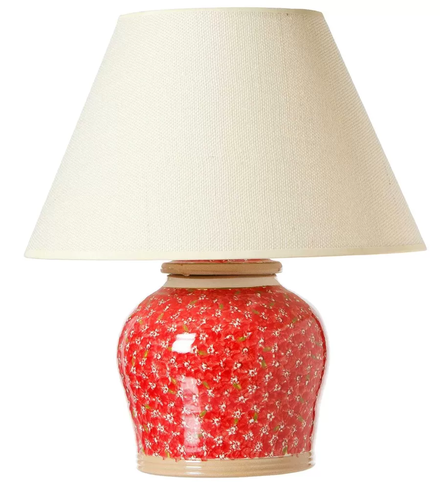 Lawn<Nicholas Mosse Lawn Red 7" Lamp Base